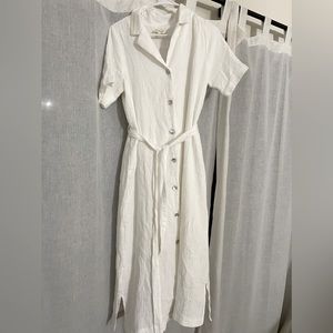 Roolee Cotton Button Maxi